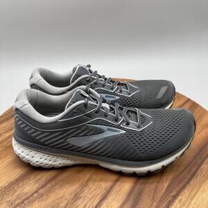 Brooks Ghost 12 Shoes Womens 10.5 B Gray Road Running Comfort Walking Sneakers